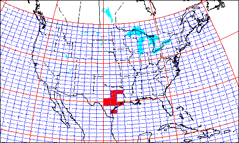 70cm grid map